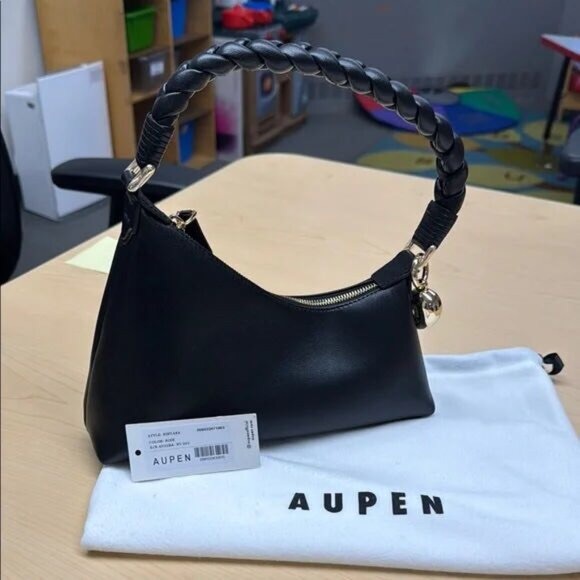 Aupen Handbags - 🌹Aupen Nirvana Noir Calfskin Bag